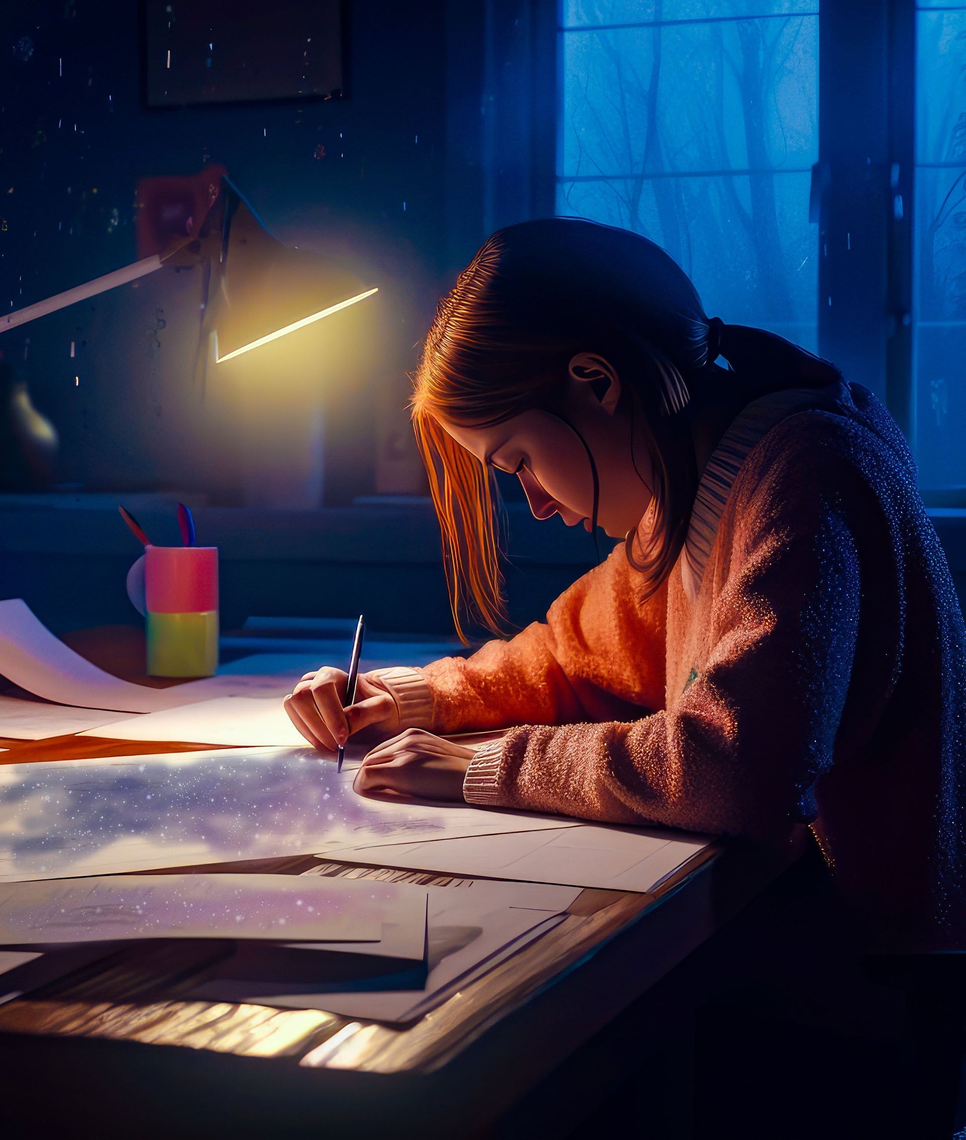 church tech booth, heart warming stories