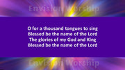 Blessed Be The Name Lyric Church PowerPoint