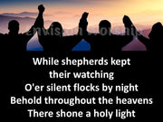 Go tell It On The Mountain Lyrics Christmas Carol PowerPoint Presentation For Christmas and Epiphany