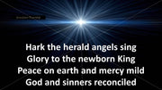 Hark the Herald Angel Sing Church PowerPoint template