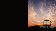 Three Crosses Christian Backgrounds