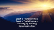 Great is Thy Faithfulness church slides