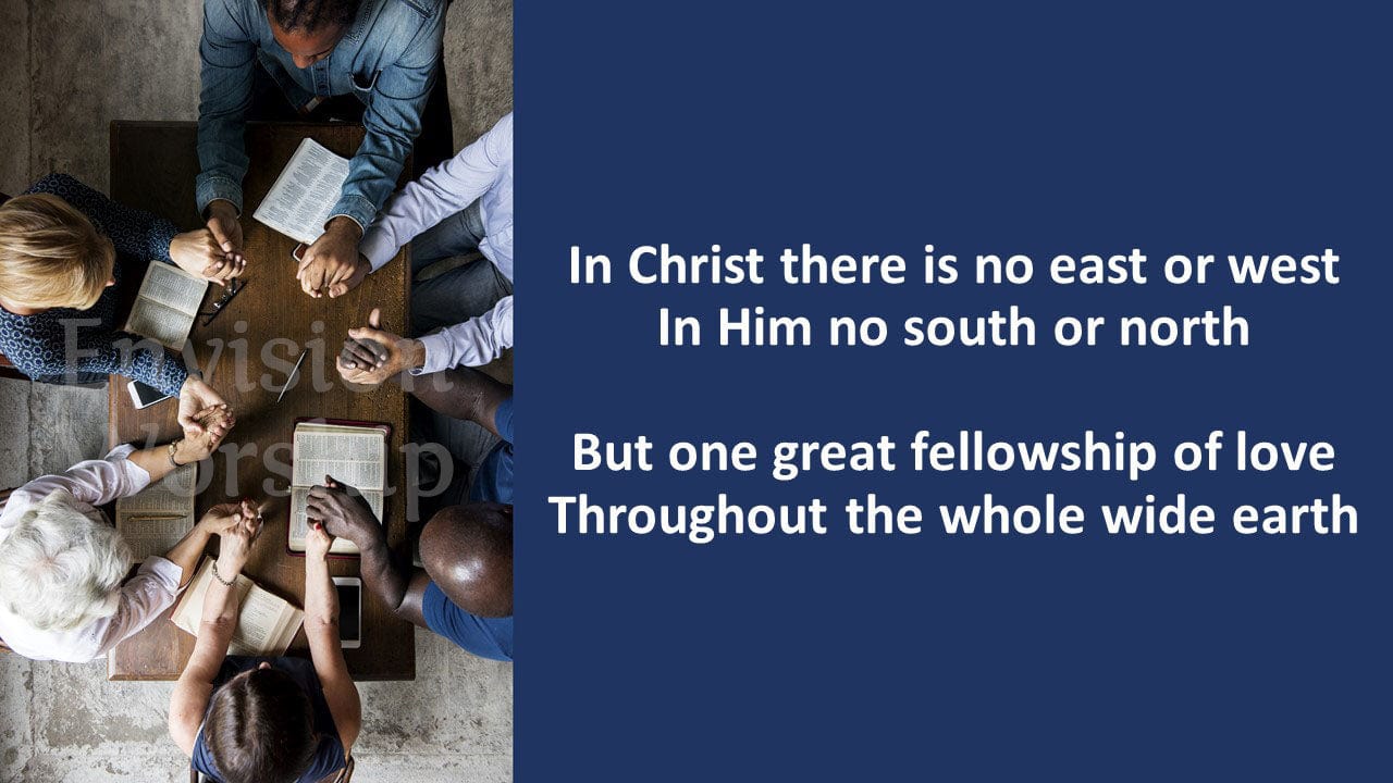 In Christ There Is No East or West Christian Background