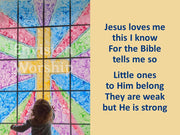 Jesus Love Me This I Know Church PowerPoint slides for worship service