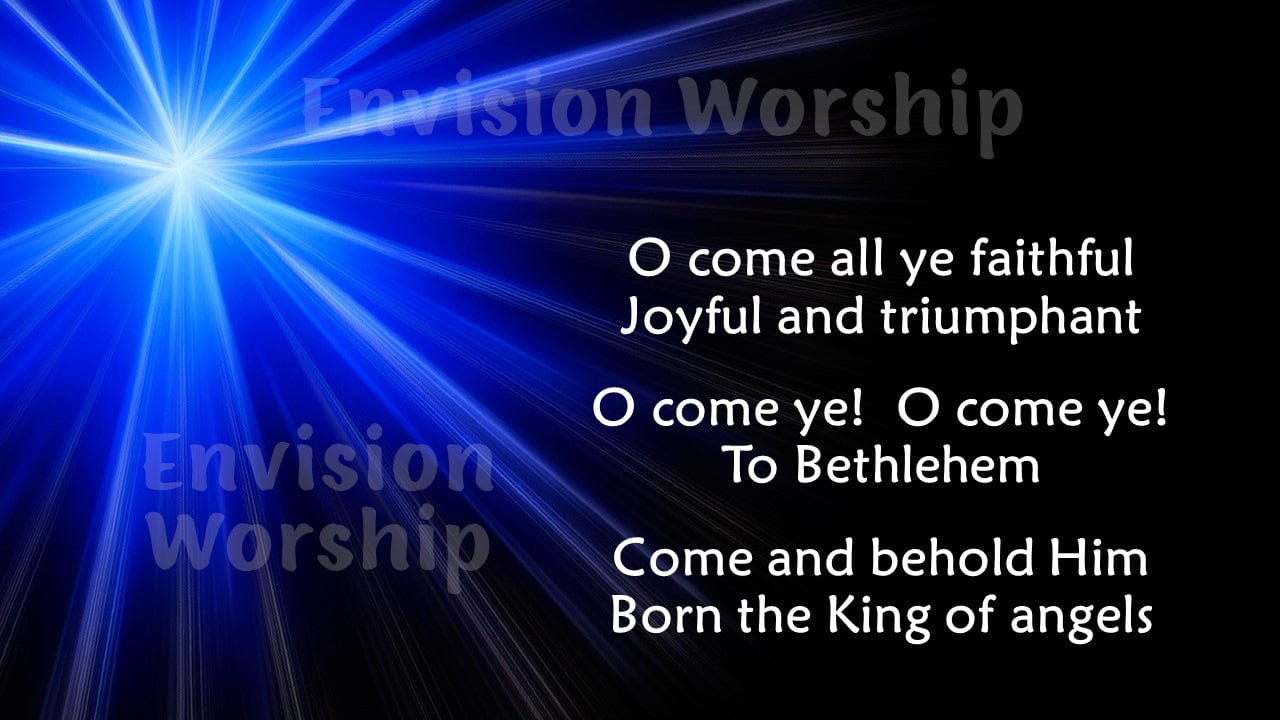 O Come All Ye Faithful Christian backgrounds