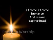 O Come O Come Emmanuel church slides