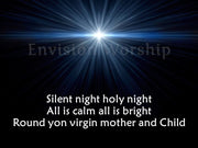 Silent night worship slides