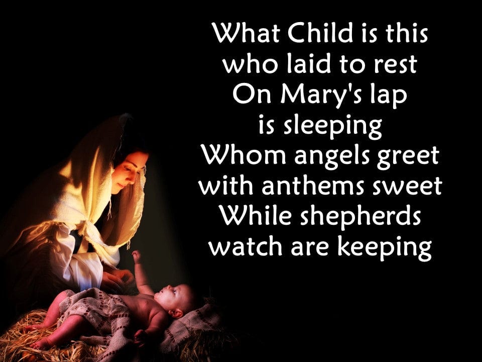 What Child Is This Church PowerPoint Template