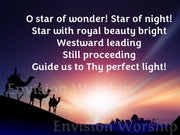 We Three Kings of Orient Are Epiphany Church PowerPoint Presentation Slides for worship