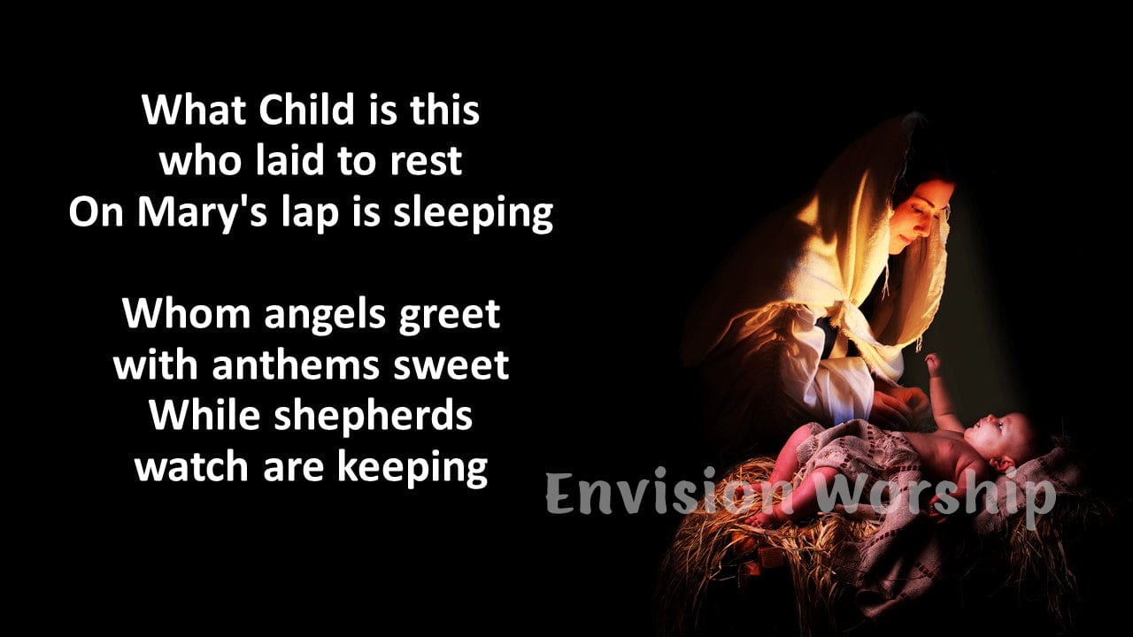 What Child Is This Church Slides