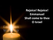 O Come O Come Emmanuel worship slides with lyrics