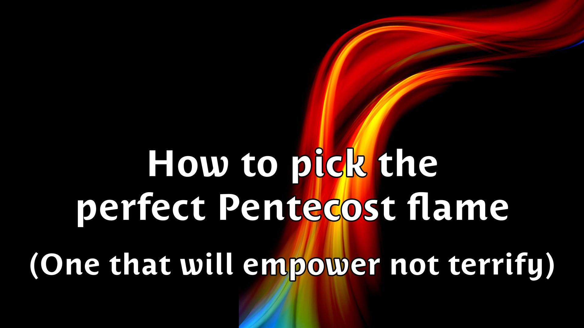 Pentecost PowerPoint Presentation Slide for Pentecost Sunday Worship