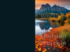 Autumn, Fall Leaves, Sunset, Mountain Lake Christian PowerPoint Presentation slides for worship