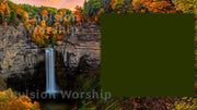 Waterfall Church PowerPoint Template Slides for Worship
