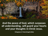 Autumn Waterfall Christian PowerPoint Template Slides for Worship