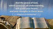 Bible church PowerPoint Presentation template slides, Open Bible verse PowerPoint for worship