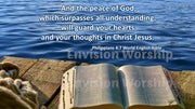 Bible church PowerPoint Presentation template slides, Open Bible verse PowerPoint for worship