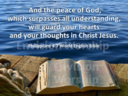 Bible church PowerPoint Presentation template slides, Open Bible verse PowerPoint for worship