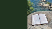 Bible Verse church PowerPoint for Worship, Open Bible worship PowerPoint, Lake Church PowerPoint