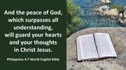 Bible Verse church PowerPoint for Worship, Open Bible worship PowerPoint
