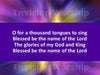 Blessed Be The Name Hymn PowerPoint With Lyrics