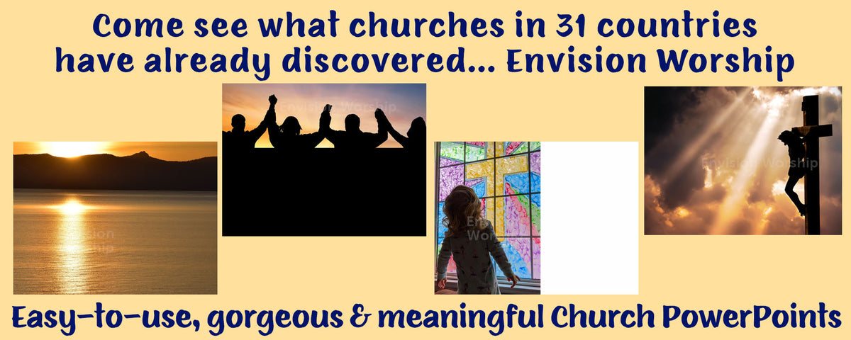 prayer, praise, community church PowerPoint presentation slides for worship