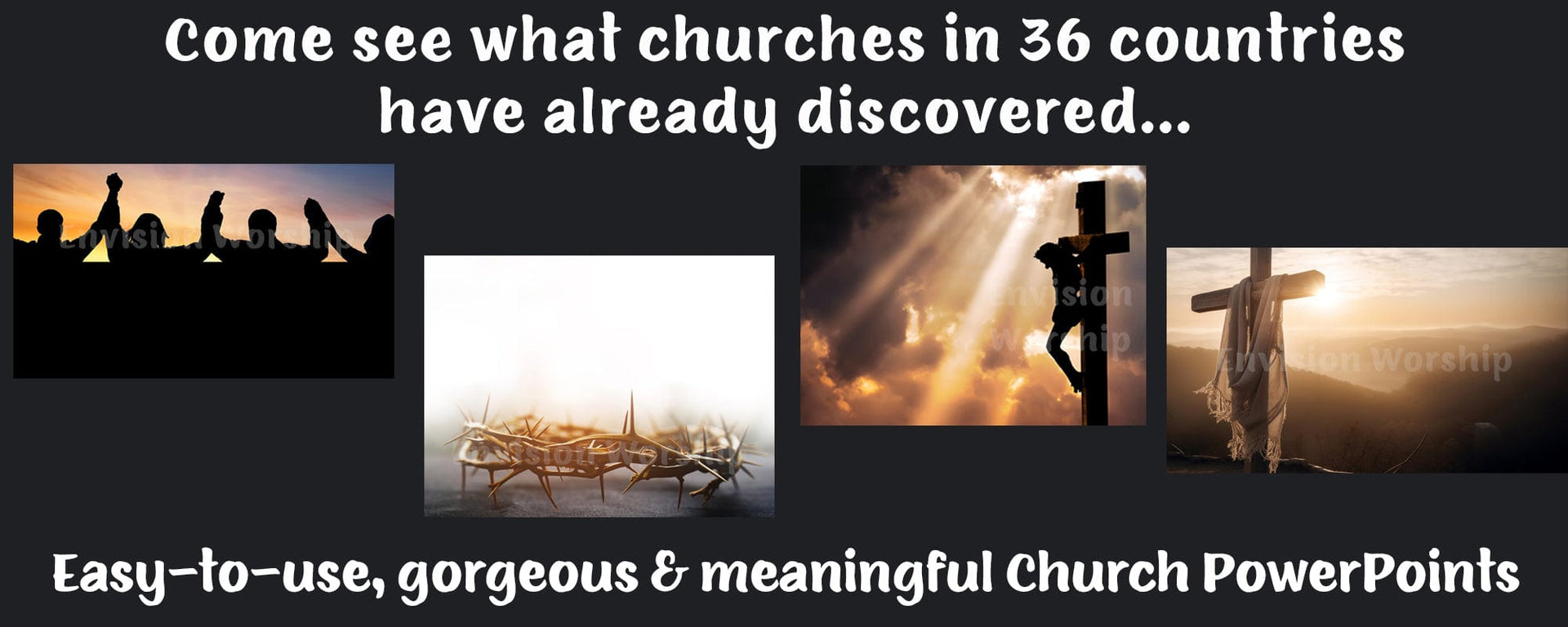 Church PowerPoint Presentation Template Slides for Worship service, Easter PowerPoints, Good Friday PowerPoints, Cross PowerPoints, Communion PowerPoints