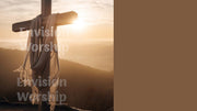 Old rugged Cross Church PowerPoint Presentation Template Slides for Worship service