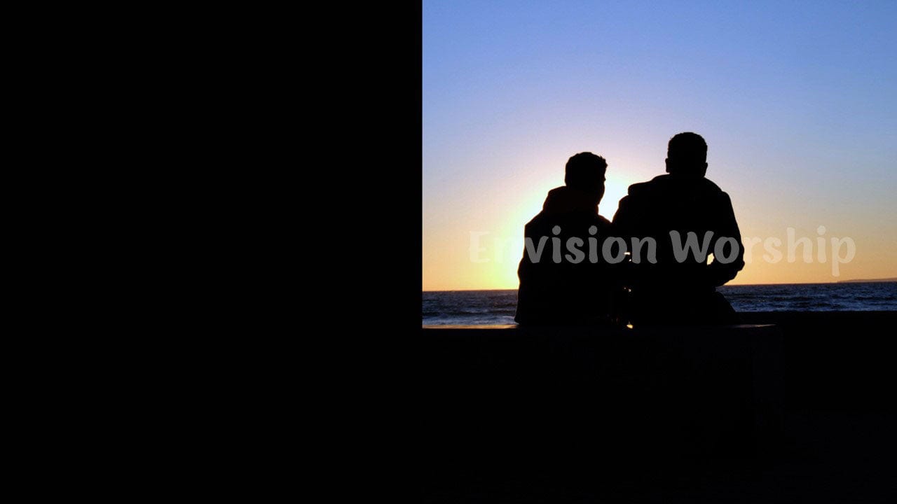 Summer Male Church PowerPoint Presentation Slides