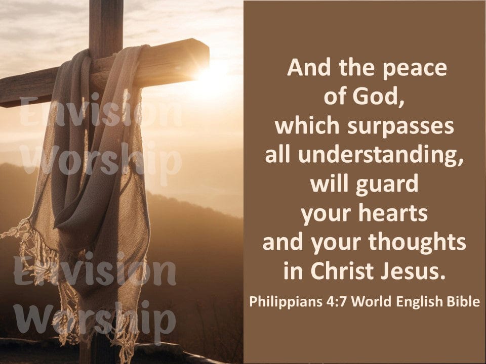 Easter Cross PowerPoint - Gorgeous & Powerful