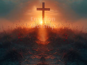 Christian Cross Church PowerPoint Presentation template slides for worship service