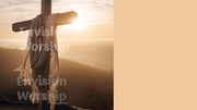 Easter Cross Church PowerPoint Presentation Template Slides for Easter Worship