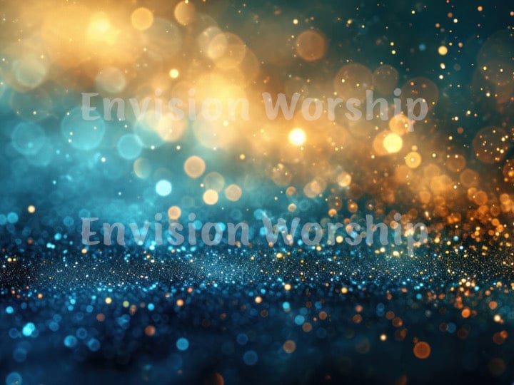 God's Presence and Transformation Christian Worship PowerPoint template slides for worship service