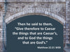 Matthew 22 Bible Verse PowerPoint for worship service