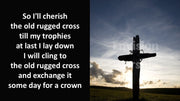 Hymn Old Rugged Cross Church PowerPoint Presentation Template Slides for worship service