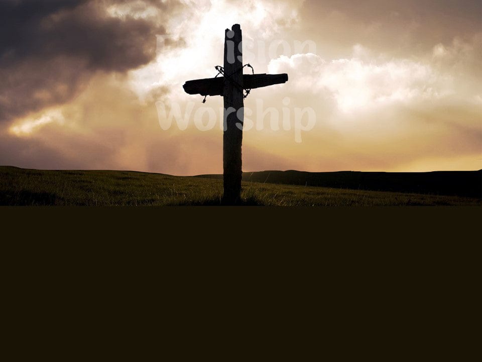 Old Rugged Cross Church PowerPoint Presentation Template Slides for worship service
