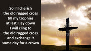 Old Rugged Cross Church Hymn PowerPoint Presentation Template Slides for worship service