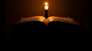 Candlelight Bible verse church PowerPoint Presentation slides for worship 
