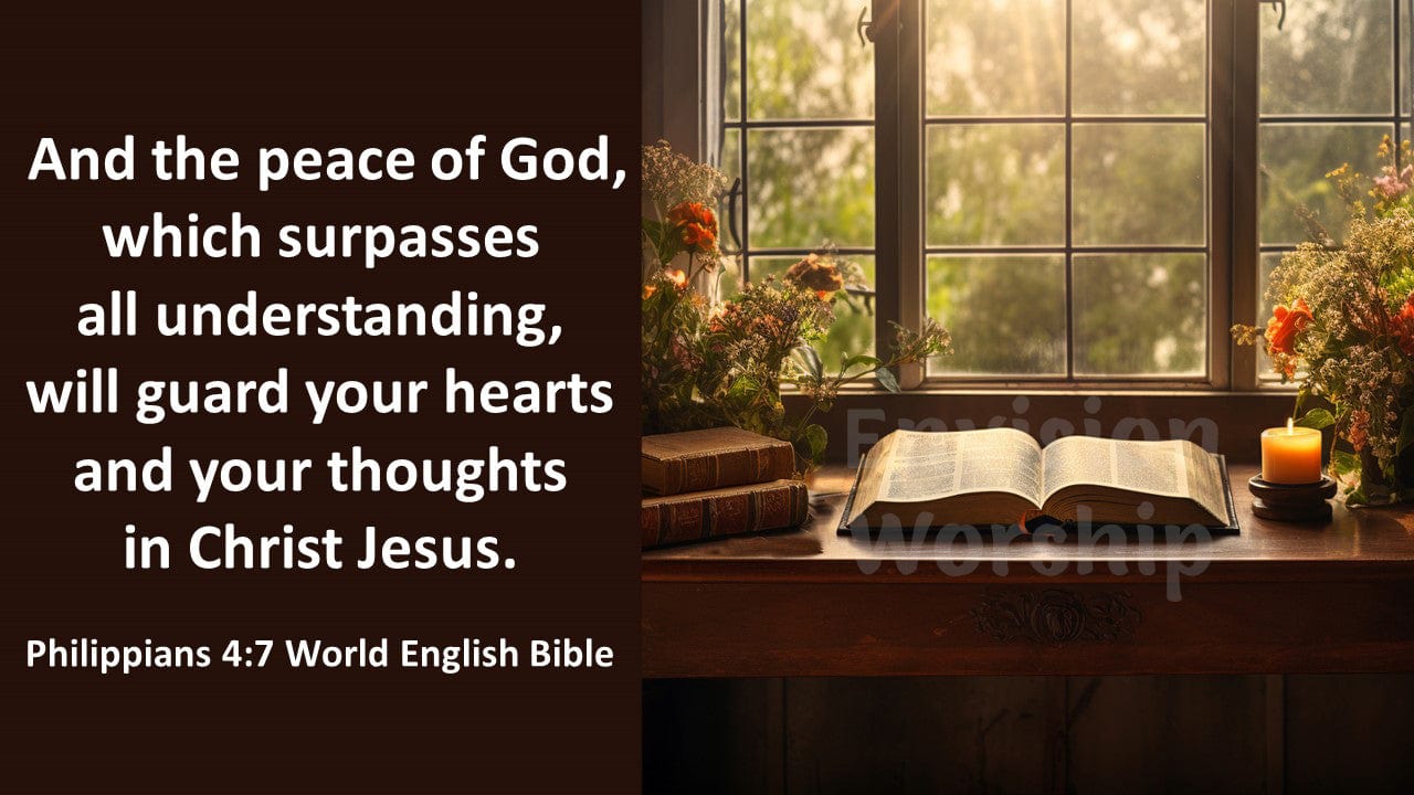 Open Bible Church PowerPoint Presentation template slides for worship