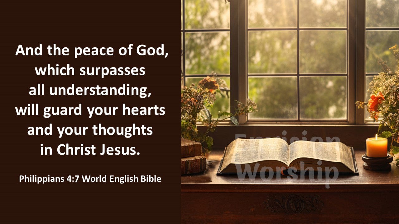 Open Bible Church PowerPoint Presentation template slides for worship
