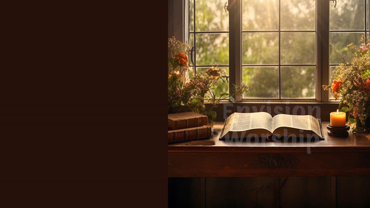 Open Bible Church PowerPoint Presentation template slides for worship