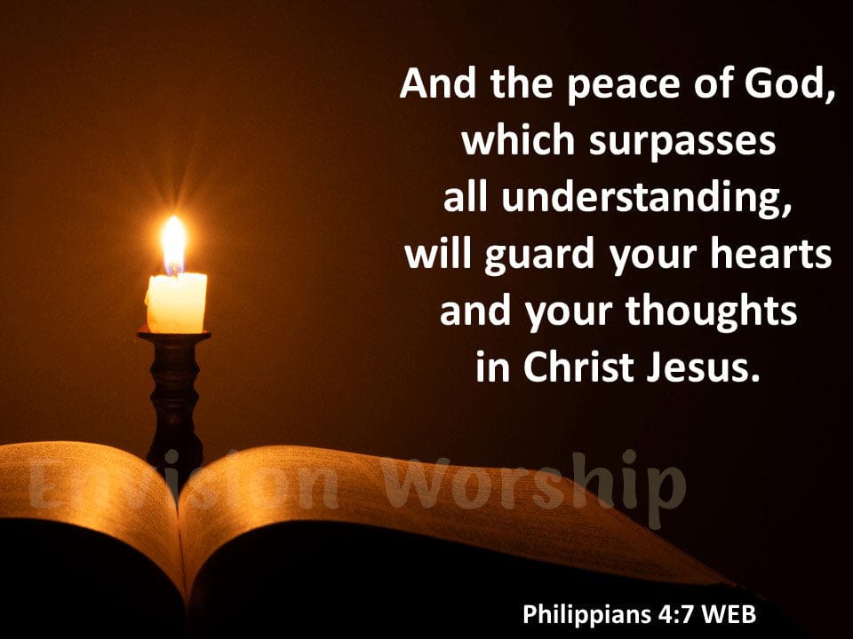 Philippians Bible verse church PowerPoint Presentation slides for worship 