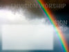 Rainbow Christian Background
