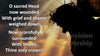 Sacred Head Now Wounded lyrics PowerPoint for Good Friday Service, Crucifix PowerPoint