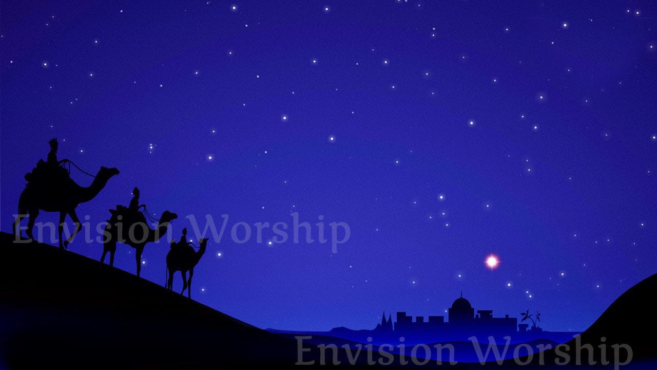 We Three Kings Epiphany Church PowerPoint Presentation for worship