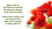 Abide with me lyrics Christian Background Church PowerPoint Slides