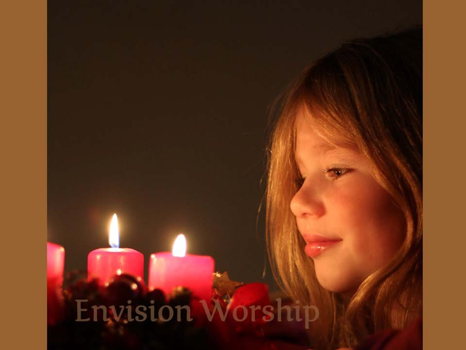 Advent candles PowerPoint Slides