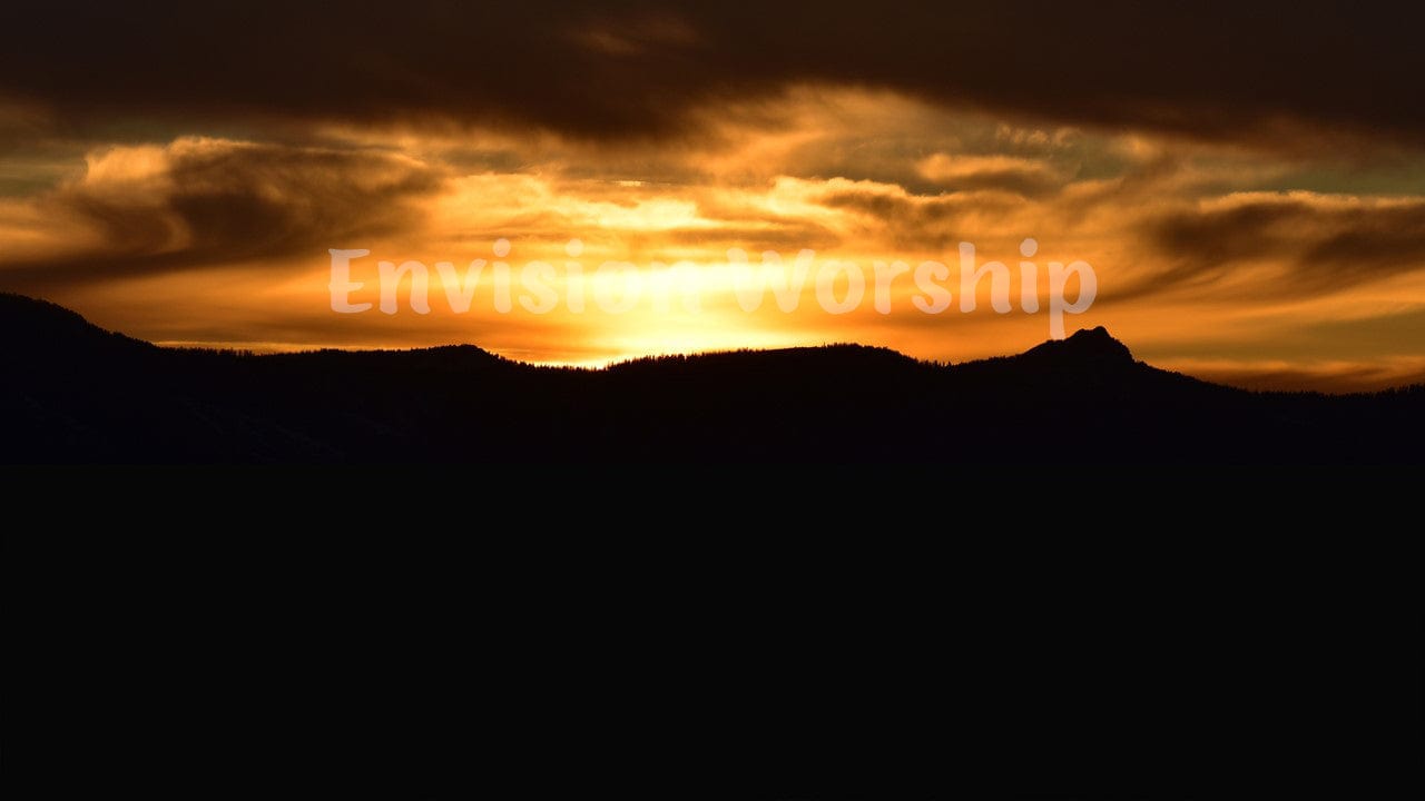 Sunset Church PowerPoint Presentation Slides for Worship