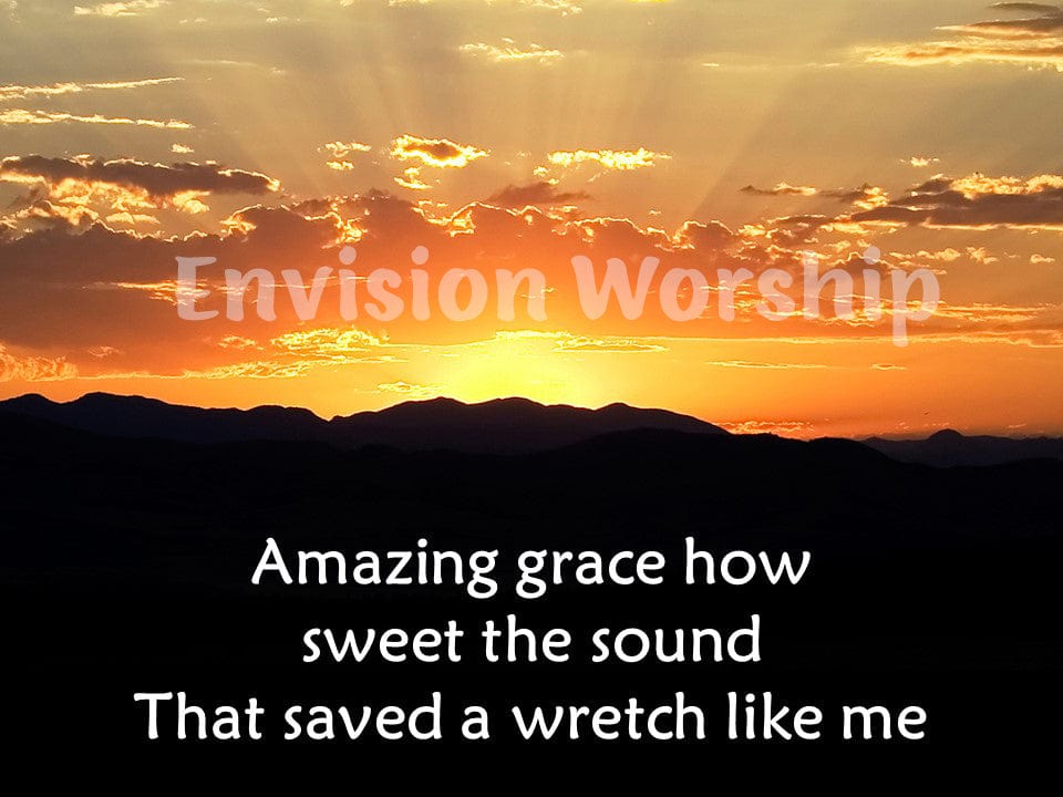 Amazing Grace church PowerPoint