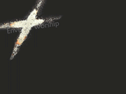 hand drawn ash cross church PowerPoint slide - incredibly powerful